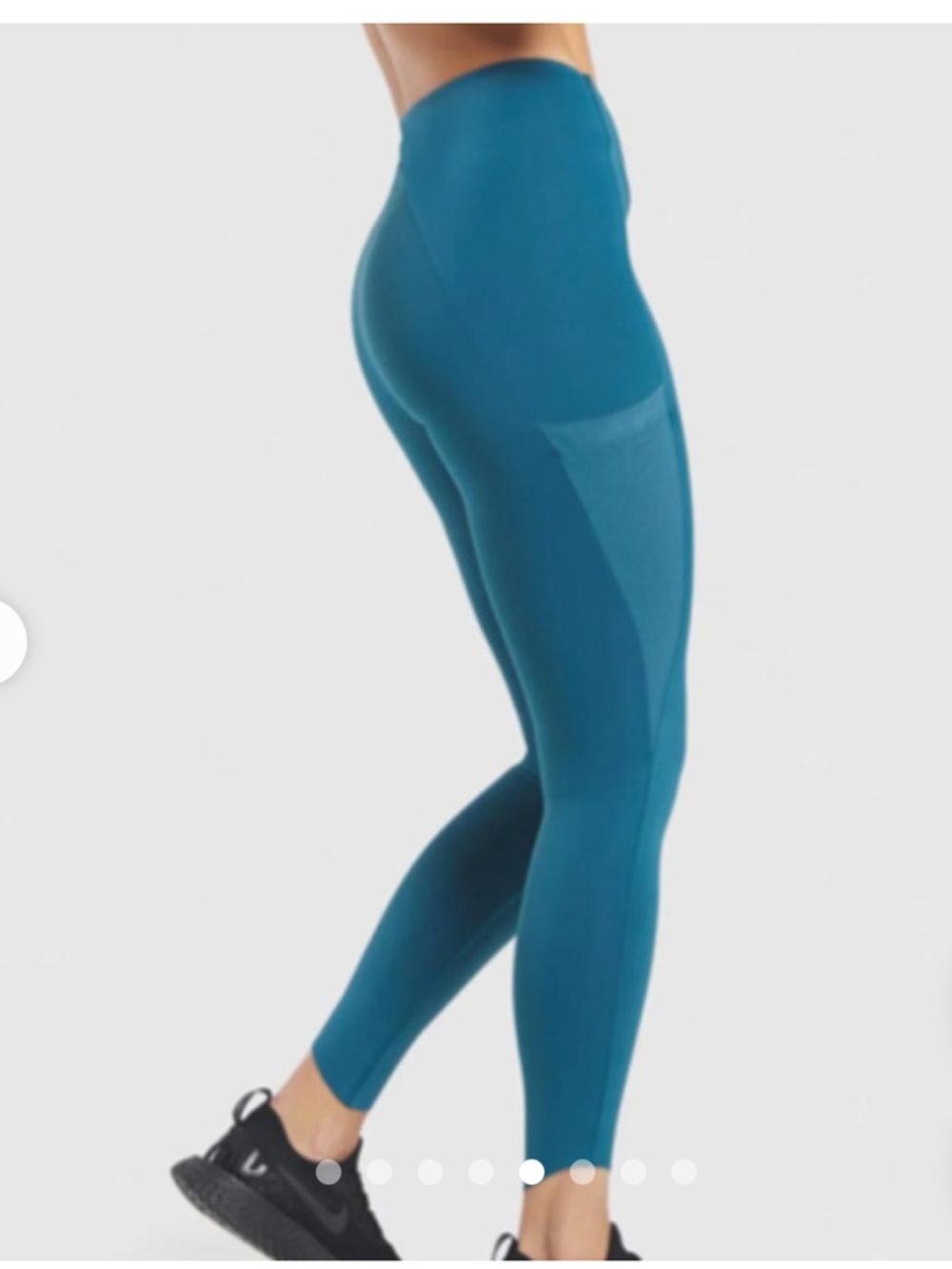 Gymshark Ventured Leggings Teal size Medium high waisted